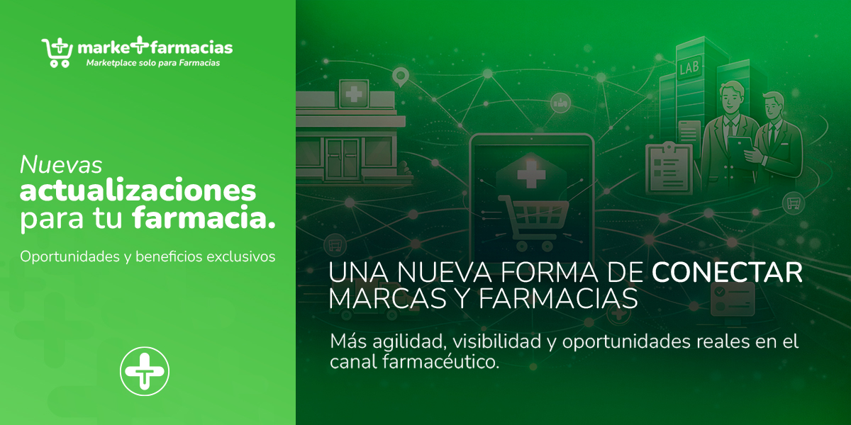 Market Farmacias conecta marcas y farmacias y mejora la visibilidad de productos en el canal farmacéutico