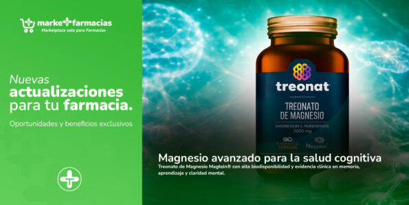 Frasco de Treonat, suplemento de L-Treonato de Magnesio Magtein